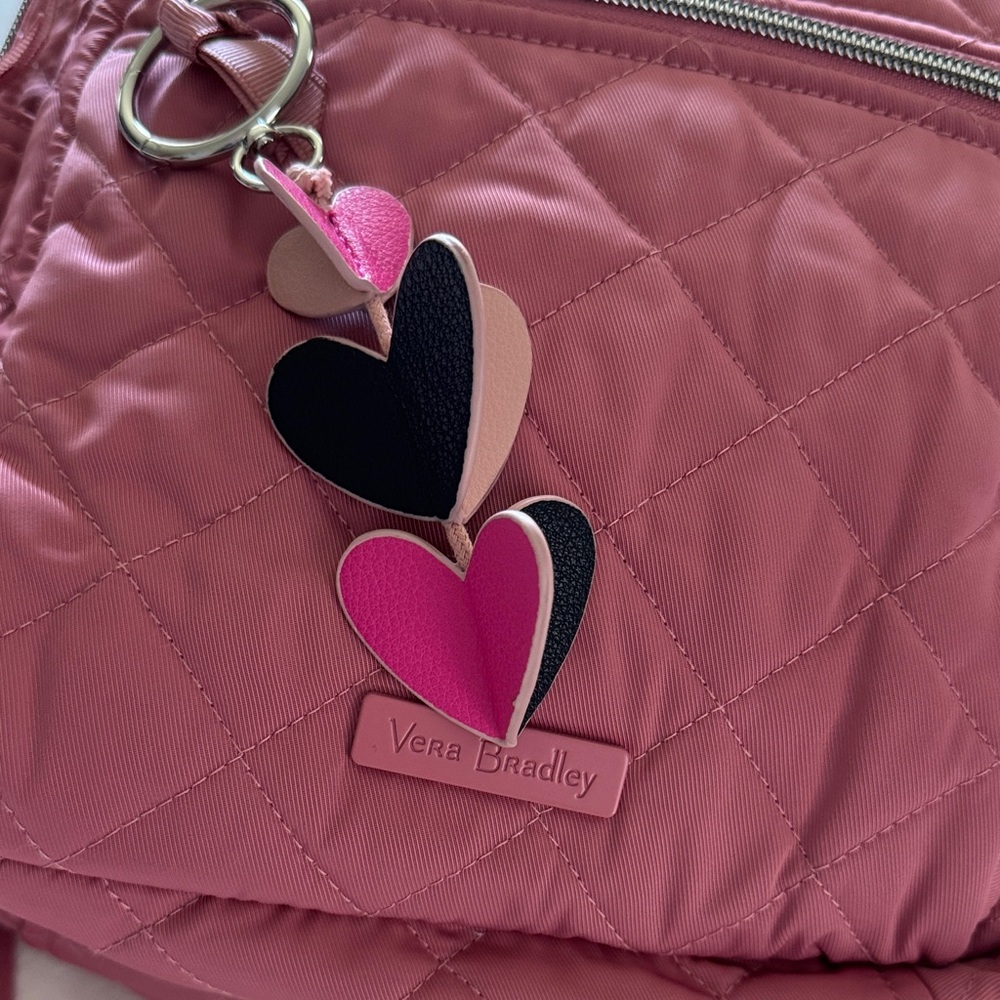 Vera Bradley Quilted Kids Backpack in Pink - Picture 2 of 3